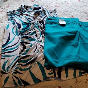 Womens Shirt and Capris